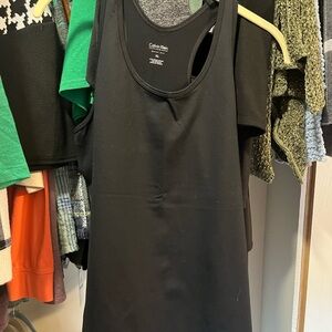 Women’s Calvin Klein tank. NWOT. Never worn. Black. SizeXL.